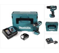 Makita DDF 485 RT1J 18 V Li-Ion Perceuse visseuse sans fil Brushless 13 mm + Coffret MakPac + 1 x Batterie 5,0 Ah + Chargeur