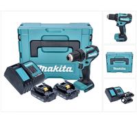 Makita DDF 485 SYJ perceuse/visseuse sans fil 18 V 50 Nm Brushless + 2x batterie 1,5 Ah + chargeur + Makpac