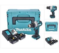 Makita DDF 489 RFJ Perceuse-visseuse sans fil 18 V 73 Nm Brushless + 2x batterie 3,0 Ah + chargeur + Makpac