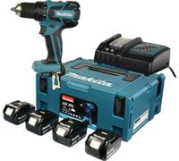 Makita DDF459RF4J Perceuse visseuse (4x3,0Ah/ 18V +DC18RC) MAKPAC