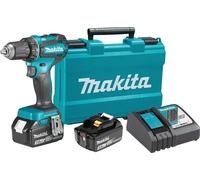Makita DDF485RFE Perceuse-visseuse sans fil (18 V, 2× 3,0 Ah, coffret)