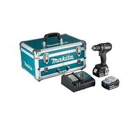 Makita Perceuse-visseuse DDF485TX2B 18 V Li‑Ion Ø 13 mm 5 Ah BL1850B – Coffret alu + kit
