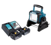 Makita DEADML 811 RF Projecteur de chantier sans fil 14,4 / 18 V 3000 lm LED + 2x batterie 3,0 Ah + chargeur