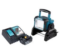 Makita DEADML 811 RF1 Projecteur de chantier sans fil 14,4 / 18 V 3000 lm LED + 1x batterie 3,0 Ah + chargeur