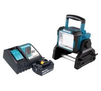 Makita DEADML 811 RG1 Projecteur de chantier sans fil 14,4 / 18 V 3000 lm LED + 1x batterie 6,0 Ah + chargeur