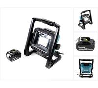Makita DEADML / DML 805 Lampe de chantier LED 14,4 - 18 Volt / 230 Volt + 1x Batterie BL 1830 18V - 3 Ah Li-Ion