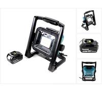 Makita DEADML / DML 805 Lampe de chantier LED 14,4 - 18 Volt / 230 Volt + 1x Batterie BL 1850 18V - 5 Ah Li-Ion