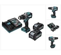 Makita DF 001 GM2 Perceuse-visseuse sans fil 40 V max. 140 Nm XGT Brushless + 2x batterie 4,0 Ah + chargeur
