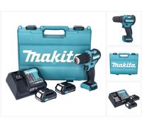 Makita Perceuse-visseuse sans fil DF332DSAE Li‑ion CXT 12 V 2x2,0 Ah