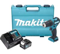 Makita DF 332 DSM1E Perceuse-visseuse sans fil 12 V max. 35 Nm Brushless + 1x batterie 4,0 Ah + chargeur + coffret