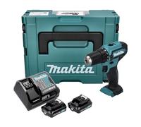 Makita DF333DSAJ Perceuse Visseuse Sans-fil - 12V Li-ion Max Li-ion - 2 Batteries 2,0 Ah - MAKPAC - 30 Nm