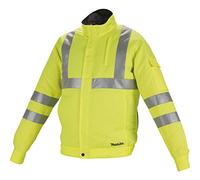 MAKITA DFJ214Zm - Chaqueta ventilada Talla "M" a batería 18V LXT Poliester alta Visibilidad