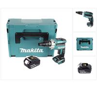Makita DFS 251 G1J Visseuse pour cloisons sèches sans fil Brushless 18V + 1x Batterie 6,0Ah + Coffret Makpac - sans chargeur