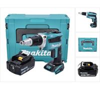 Makita DFS 452 F1J Visseuse à cloison sèche sans fil 18 V Brushless + 1x Batterie 3,0 Ah + Makpac - sans chargeur