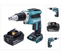 Makita DFS 452 G1 Visseuse à cloison sèche sans fil 18 V Brushless + 1x Batterie 6,0 Ah - sans chargeur