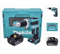 Makita DFS 452 G1J Visseuse à cloison sèche sans fil 18 V Brushless + 1x Batterie 6,0 Ah + Makpac - sans chargeur