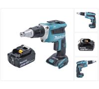 Makita DFS 452 M1 Visseuse plaque de plâtre sans fil, sans balai, 18 V + 1x Batterie 4,0Ah - sans chargeur