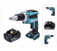 Makita DFS 452 M1Visseuse plaque de plâtre sans fil 18 V Brushless + 1x batterie 4,0 Ah - sans chargeur