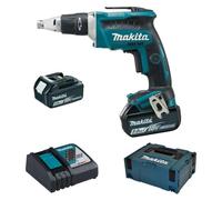 Makita DFS452RTJ - Tournevis - sans fil - insert bus 1/4" - 2 batteries - 18 V