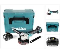 Makita DGA 504 F1J 18 V 125 mm brushless Meuleuse sans fil Makita + Coffret MAKPAC + 1x Batterie BL 1830 - sans Chargeur