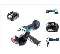Makita DGA 504 M1 18 V Li-Ion Meuleuse sans fil Ø 125 mm brushless + 1x Batterie BL1840 4,0 Ah - sans Chargeur