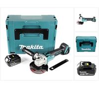 Makita DGA 504 M1J 18 V Meuleuse sans fil Ø 125 mm brushless + Coffret de transport MAKPAC + 1x Batterie BL 1840 4,0 Ah - sans Chargeur