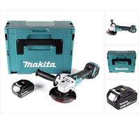 Makita DGA 511 M1J Meuleuse d'angle sans fil 18V 125mm Brushless + 1x Batterie 4,0Ah + Coffret Makpac - sans chargeur