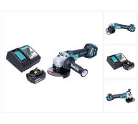 Makita DGA 513 RF1 Meuleuse d'angle sans fil 18 V 125 mm Brushless + 1x batterie 3,0 Ah + chargeur