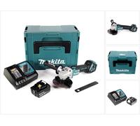 Makita DGA 513 RG1J Meuleuse d'angle sans fil 18V 125mm Brushless + 1x batterie 6,0Ah + chargeur + Makpac