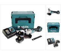 Makita DGA 513 RMJ Meuleuse d'angle sans fil 18V 125mm Brushless + 2x batterie 4,0Ah + chargeur + Makpac