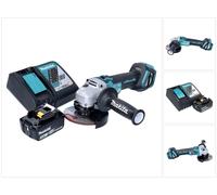 Makita DGA 513 RT1 Meuleuse d'angle sans fil 18 V 125 mm Brushless + 1x batterie 5,0 Ah + chargeur