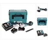 Makita DGA 513 RT1J Meuleuse d'angle sans fil 18V 125mm Brushless + 1x batterie 5,0Ah + chargeur + Makpac