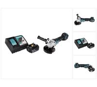 Makita DGA 517 RF1 Meuleuse d'angle sans fil 18 V 125 mm Brushless + 1x batterie 3,0 Ah + chargeur
