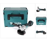 Makita DGA 517 ZJ Meuleuse d'angle sans fil 18V 125mm + Coffret de transport Makpac 3 - sans Batterie, sans Chargeur