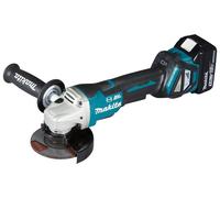 MAKITA DGA467Z - Mini-meuleuse sans fil BL 18V LXT, diamètre 115 mm, avec levier de frein/réglage et technologie ADT