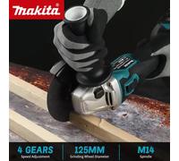 Makita DGA506 18V 125mm Meuleuse d'angle sans balais, machine à polir électrique, outil de meulage et de découpe du métal mt-506