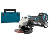 Makita DGA511RTJ Meuleuse D'angle Sans-fil - 18V Li-ion - 2 Batteries 5,0 Ah - MAKPAC - 125 Mm - Brushless