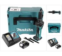 Makita DGD 800 RM1J 18 V Li-Ion Meuleuse droite sans fil en Coffret Makpac + 1x Batterie 4,0 Ah + Chargeur
