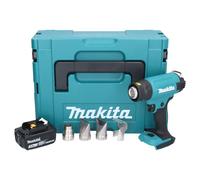 Makita DHG 181 F1J Pistolet air chaud sans fil 18 V 150 - 550C + 1x accu 3,0 Ah + Makpac - sans kit chargeur