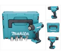 Makita DHG 181 ZJ Pistolet à air chaud sans fil 18 V 150 - 550 °C + Makpac - sans batterie, sans chargeur