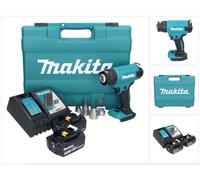 Makita DHG181RFK Décapeur thermique sans fil 150 - 550°C 18V + 2x Batteries 3,0Ah + Chargeur + Coffret