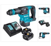 Makita DHK 180 RF Marteau burineur sans fil 18 V 3,1 J SDS Plus Brushless + 2x batterie 3,0 Ah + chargeur