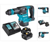 Makita DHK 180 RG Marteau burineur sans fil 18 V 3,1 J SDS Plus Brushless + 2x batterie 6,0 Ah + chargeur