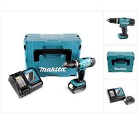 Makita DHP 453 RT1J Perceuse-visseuse à percussion sans fil 18V 42Nm + 1x batterie 5,0Ah + chargeur en Makpac 2