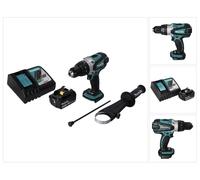 Makita DHP 458 RF1 Perceuse-visseuse à percussion sans fil 18 V 91 Nm + 1x Batterie 3,0 Ah + Chargeur