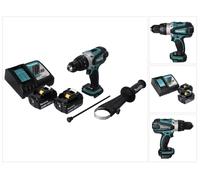 Makita DHP 458 RM Perceuse-visseuse à percussion sans fil 18 V 91 Nm + 2x batterie 4,0 Ah + chargeur