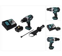 Makita DHP 458 RM1 Perceuse-visseuse à percussion sans fil 18 V 91 Nm + 1x batterie 4,0 Ah + chargeur