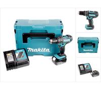 Makita DHP 482 RM1J Perceuse-visseuse à percussion sans fil 18V 62Nm en Makpac + 1x 4,0 Ah batterie + chargeur
