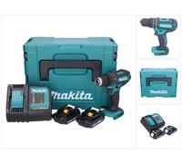 Makita DHP 482 SYJ Perceuse-visseuse à percussion sans fil 18 V 62 Nm + 2x batterie 1,5 Ah + chargeur + Makpac