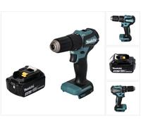Makita DHP 483 M1 Perceuse-visseuse à percussion sans fil 18 V 40 Nm Brushless + 1x batterie 4,0 Ah - sans chargeur
